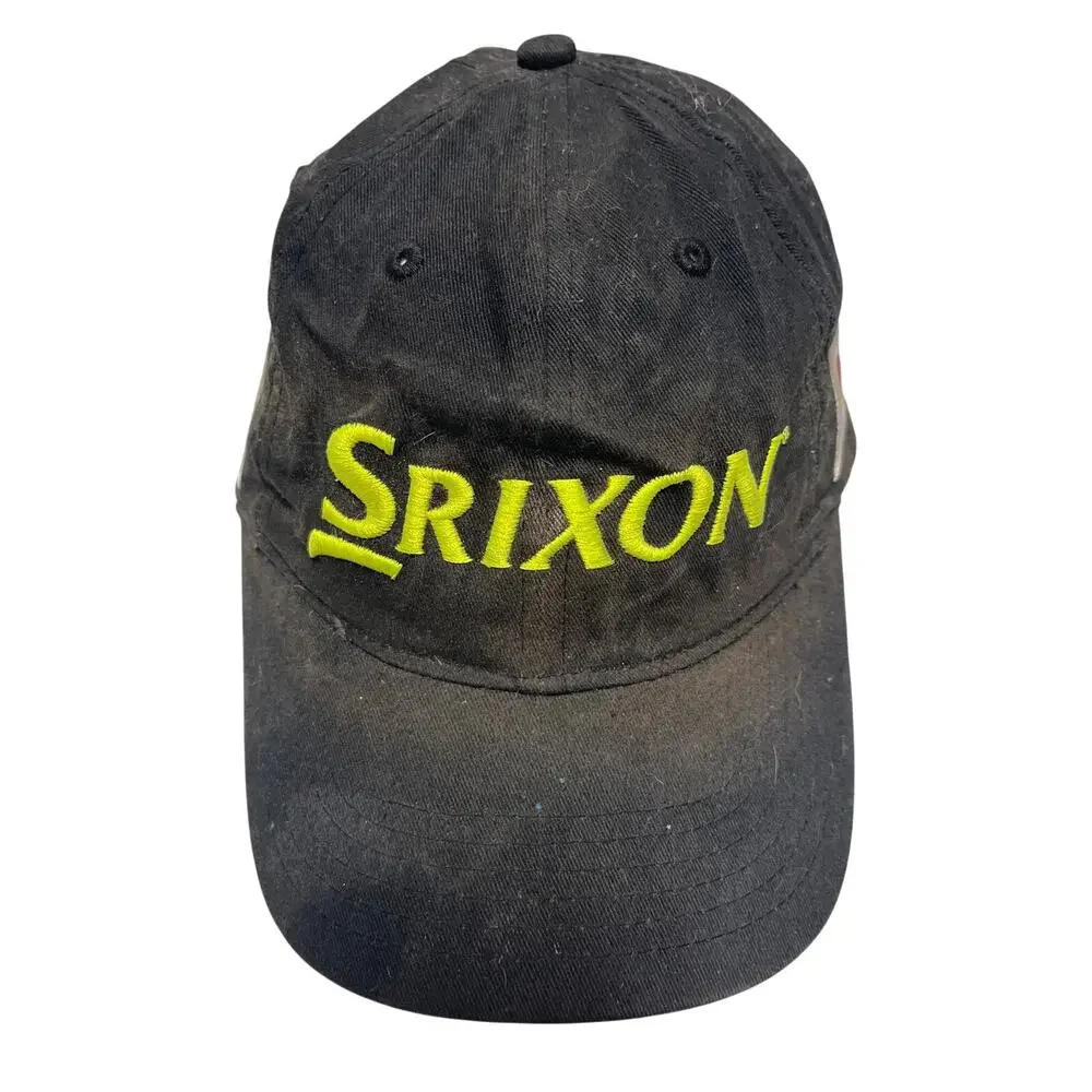 Srixon Z Star CapHat Adjustable Strap Tour Yellow 100% Cotton